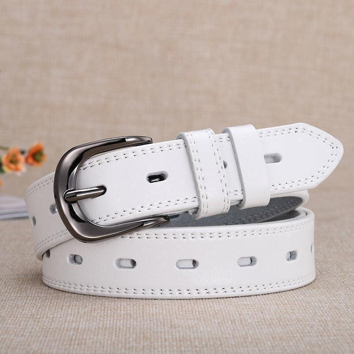 Stylish Casual Leather Belt For Women, April Model