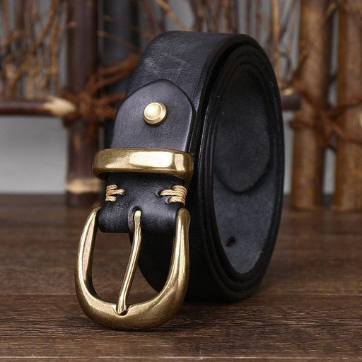 Handmade Leather Belt For Women, Cafatia Model