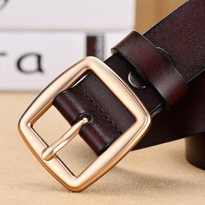 Minimalist Leather Belt For Women, Endzela Model