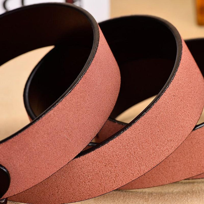 Minimalist Leather Belt For Women, Endzela Model