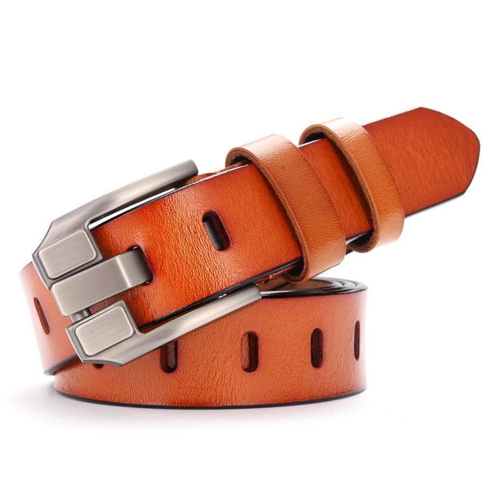 Stylish Casual Leather belt for women, Gulisa model