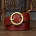 Sophisticated Leather Belt For Women, Hasti Model