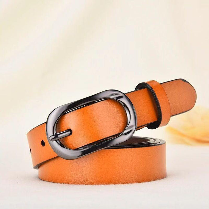 High-quality Leather Belt For Women, Izolda Model