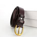 Luxury Office Leather Belt For Women, Kathryn Model