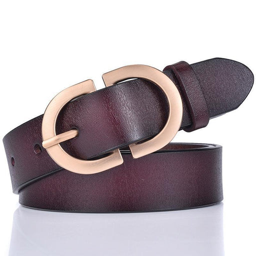 Vintage Leather Belt For Women, Menenba Model