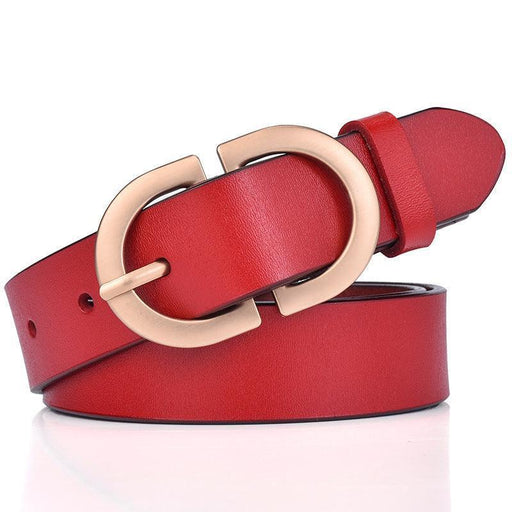 Vintage Leather Belt For Women, Menenba Model