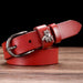 Sophisticated Leather Belt For Women, Natalia Model