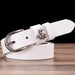 Sophisticated Leather Belt For Women, Natalia Model