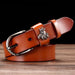 Sophisticated Leather Belt For Women, Natalia Model