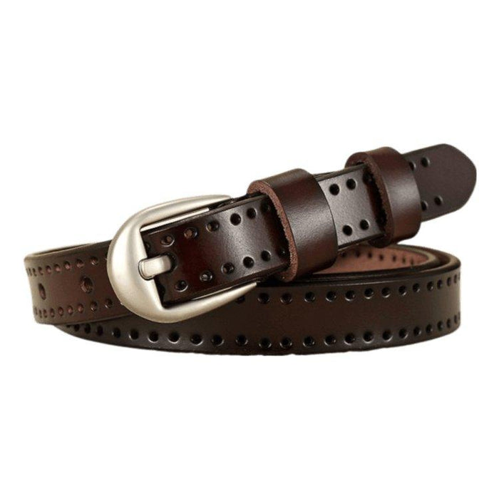 High-quality Leather Belt For Women, Nerinai Model