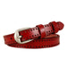 Embroidered belts for women