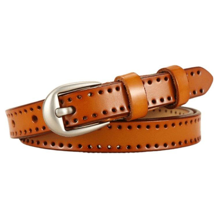 High-quality Leather Belt For Women, Nerinai Model