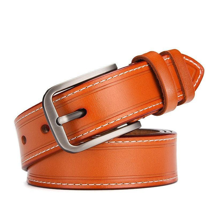 Sophisticated Leather Belt For Women, Nestani Model