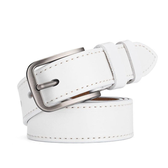 Sophisticated Leather Belt For Women, Nestani Model