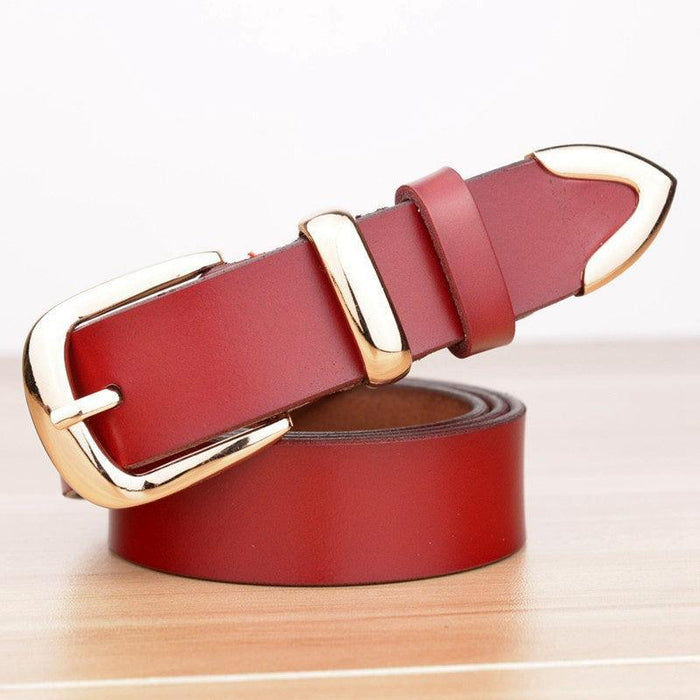 Unique Fashion Leather Belt For Women, Nina Model