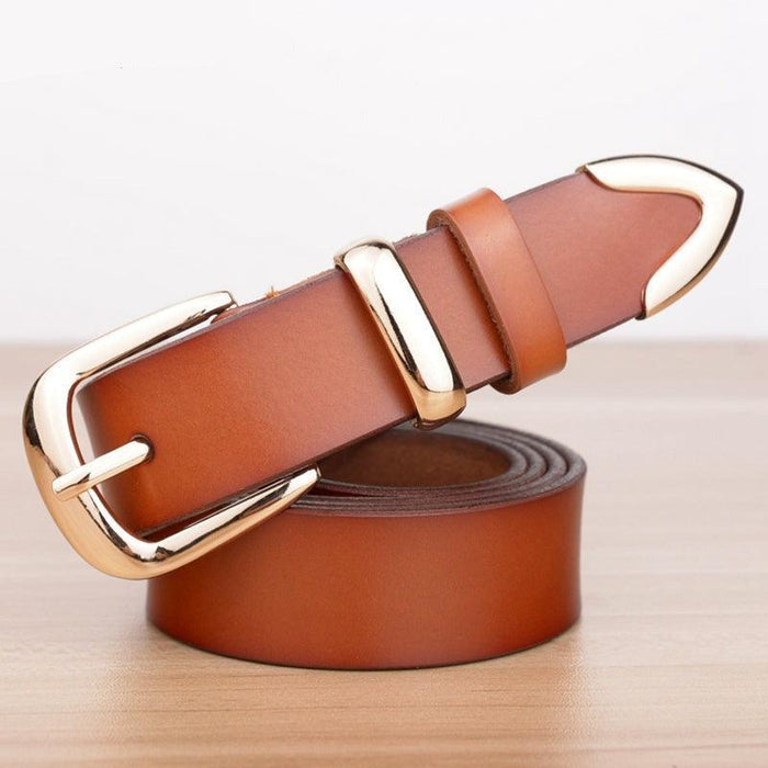 Unique Fashion Leather Belt For Women, Nina Model