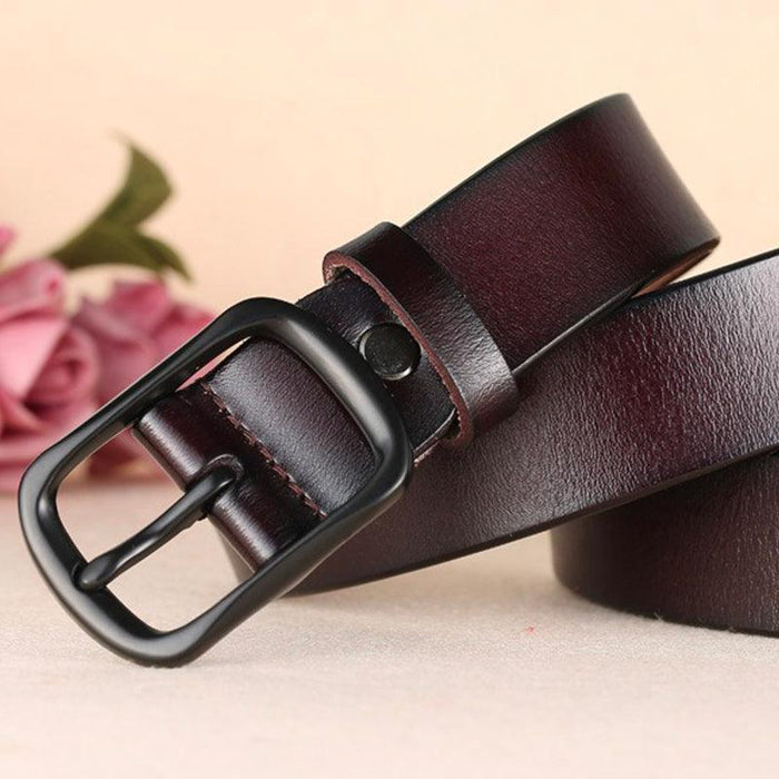 High-quality Leather Belt For Women, Nino Model