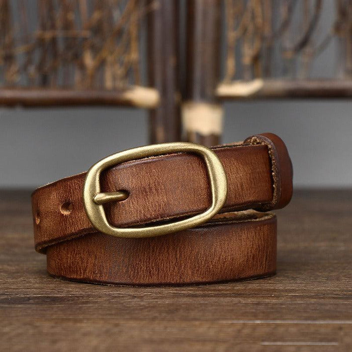 Modern Office Leather Belt For Women, Pibamen Model