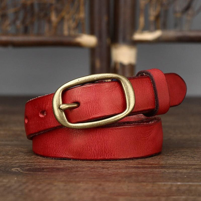 Modern Office Leather Belt For Women, Pibamen Model