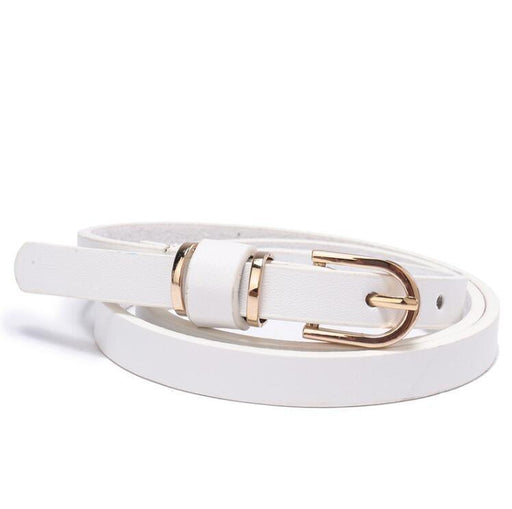 Ceinture en cuir pour femme, modèle Roxane