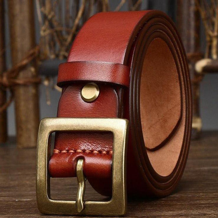 Handmade Custom Leather Belt For Women, Stenia Model