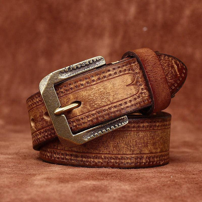 Custom leather belt for men or women