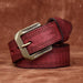 Formal leather belt for men or women