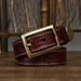 Classic leather belt for men or women