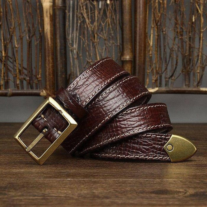 Custom leather belt for men or women