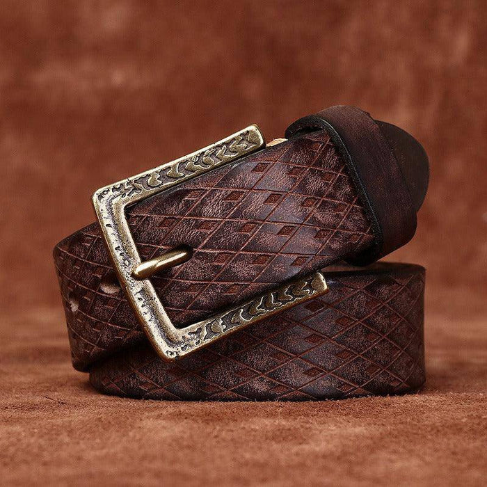 Formal leather belt for men or women