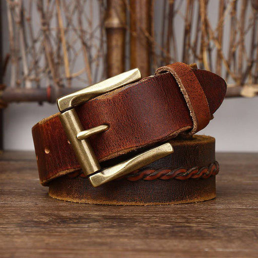 Men's genuine leather belts