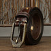 Men's leather belts for work