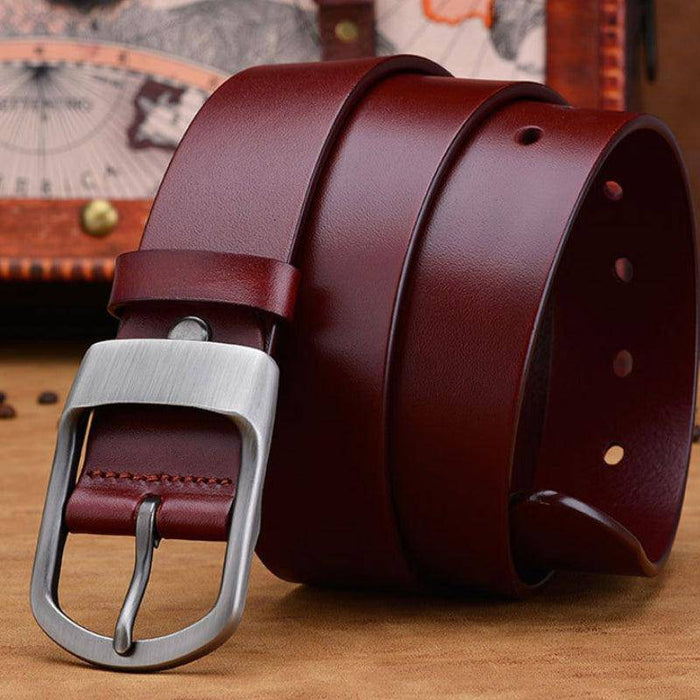 Casual leather belts for men