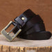 Durable leather belts for men