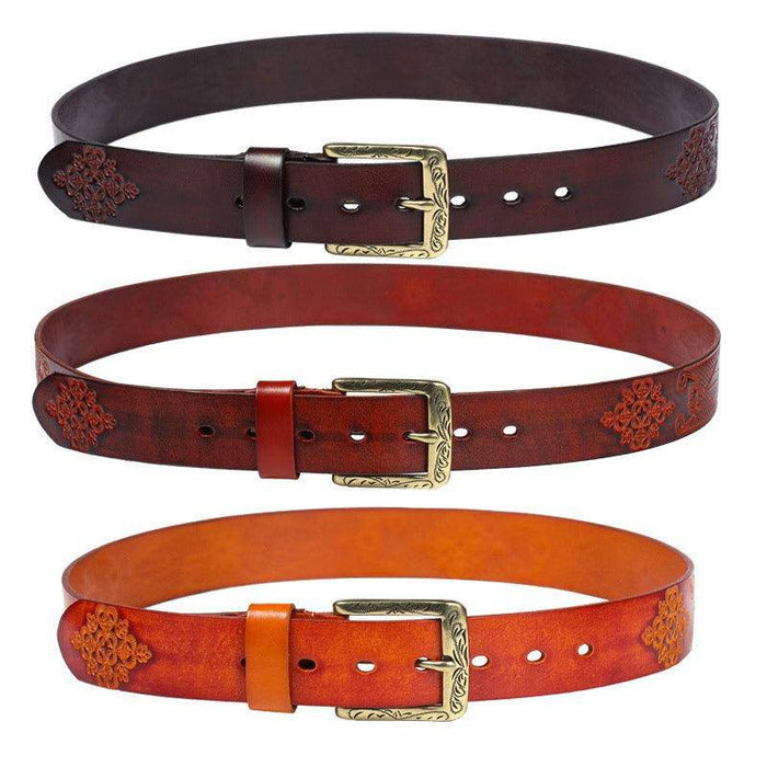 Leather belt for work for men or women