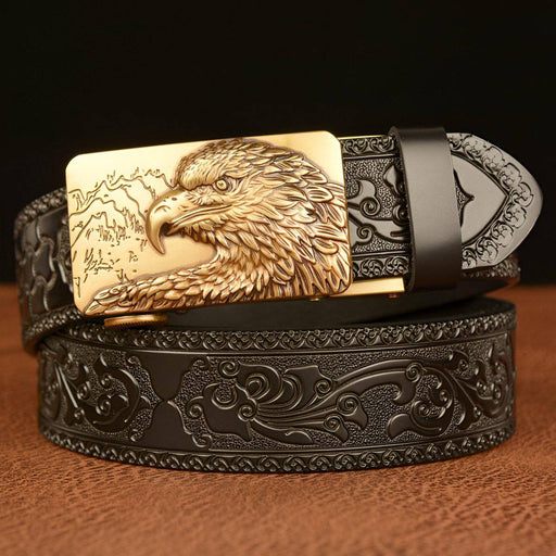 Men's leather belts for jeans