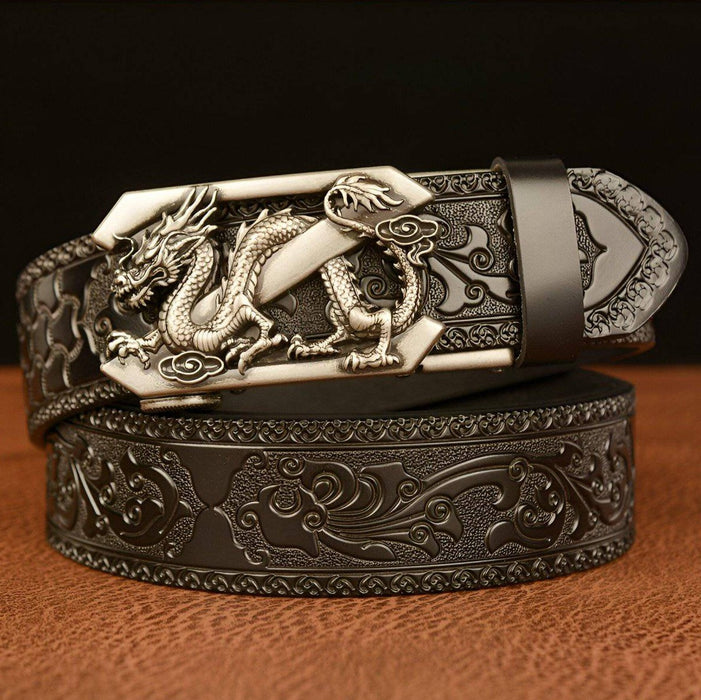 Men's luxury leather belts