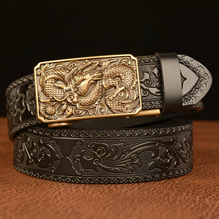 Stylish leather belts for men