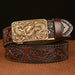 High-quality leather belts for men