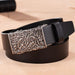 Retro Western Leather Belt For Women, Gesupo Model