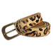 Leopard Print Belt and Star Rivets For Women, Nahuel Model