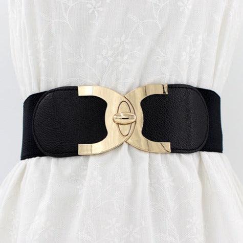 Ceinture large et élastique taille haute, modèle Maeva - Artynov | Unique Handmade Accessories