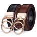 Reversible 2 in 1 Leather Belt For Women, Lena Model