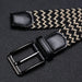 Luxury braided belts