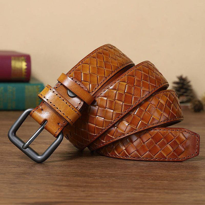 Men's genuine leather belts