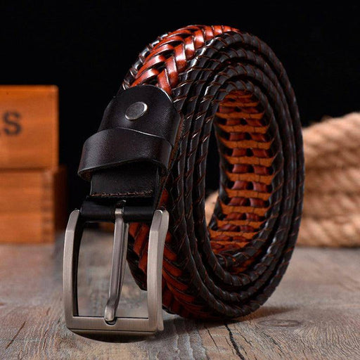 Men's classic leather belts