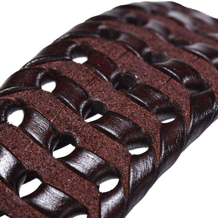 High-quality leather belts for men