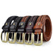 High-quality leather belts for men