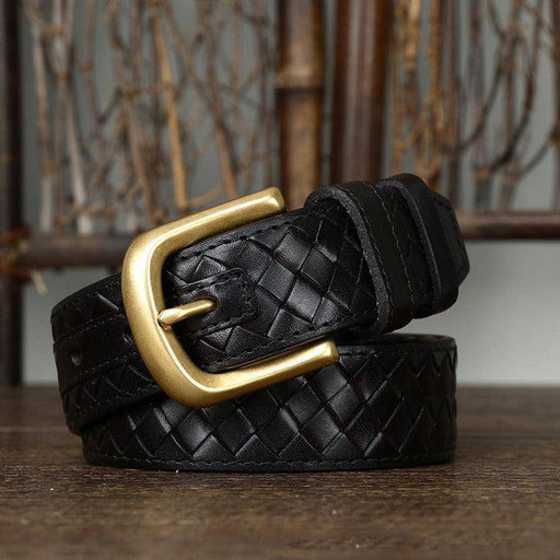 Men's classic leather belts