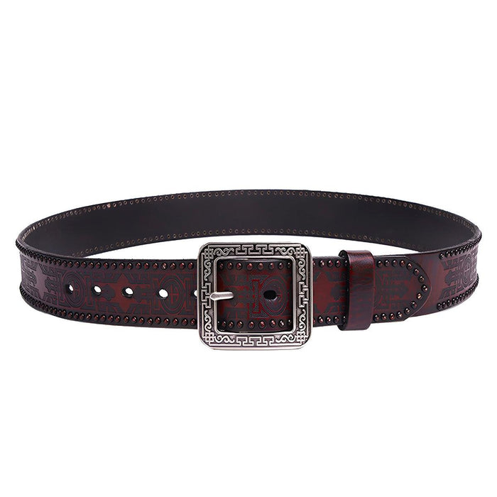 Stylish leather belt for men or women